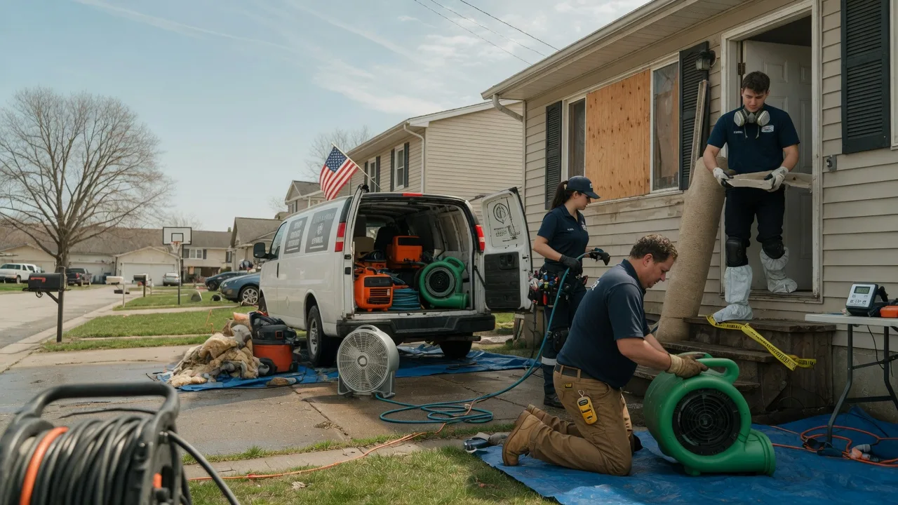 Water Damage Restoration in Blue Springs, NE near me